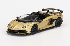 1/64 Lamborghini Aventador SVJ Roadster Oro Elios (Gold) (Right-hand Steering)