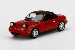 1/64 Eunos Roadster Classic Red Headlight Up/Soft Top (Right-hand Steering)