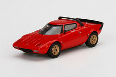 1/64 Lancia Stratos HF Stradale Red Orange (Left-hand Steering)