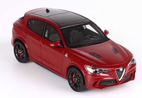 1/43 Alfa Romeo Stelvio Quadrifoglio Metallic Red