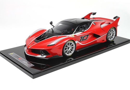 1/12 Ferrari FXXK #10 Abu Dhabi 2014 Red