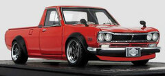 1/43 Nissan Hakotora Long Red