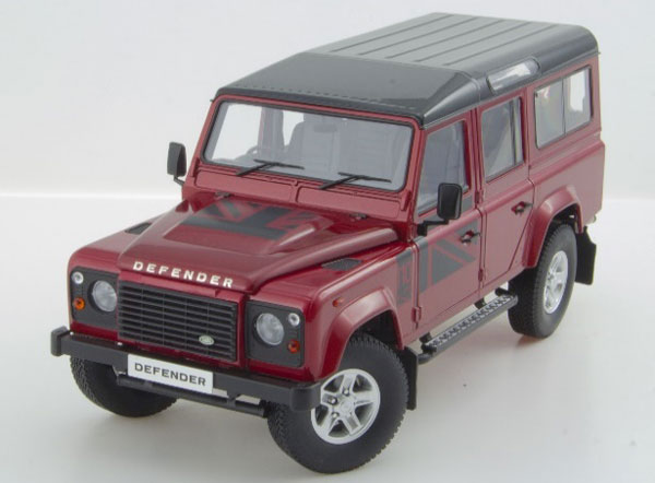 1/18 Land Rover Defender 110 RHD Red