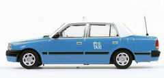 1/43 Toyota Crown Comfort Hong Kong Taxi Blue