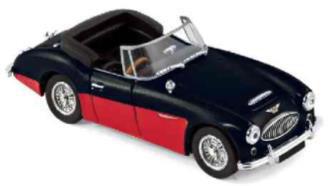 1/43 Austin-Healey 3000 MK3 1964 Black/Red