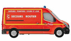 1/43 Renault Master 2014 Road Accident Rescue Vehicle