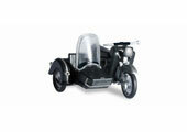 1/87 MZ 25 w/Sidecar Black