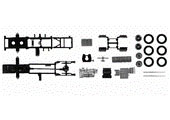 1/87 Volvo FH Lowliner Tractor Chassis 2pcs