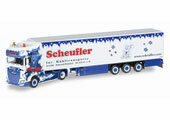 1/87 DAF XF SSC Euro 6 Refrigerated Box Semitrailer 