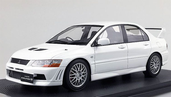 1/18 Mitsubishi LANCER EVO VII White
