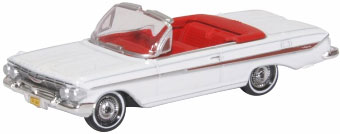 1/87 Chevrolet Impala 1961 White