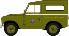 1/76 Land Rover Series II SWB Hard Back Civil Defense