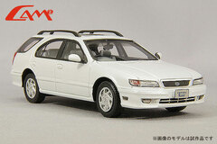 1/43 Nissan Cefiro Wagon (WA32) 1997 Model Platinum White Pearl