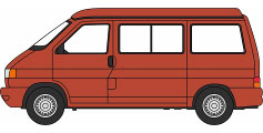 1/76 VW T4 Westfalia Camping Car Paprika Red