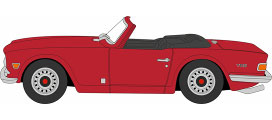 1/76 Triumph TR6 Signal Red