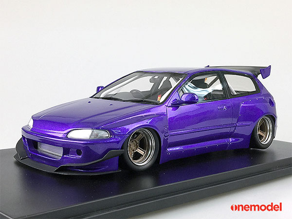 1/18 Honda EG6 Rockey Bunny Purple