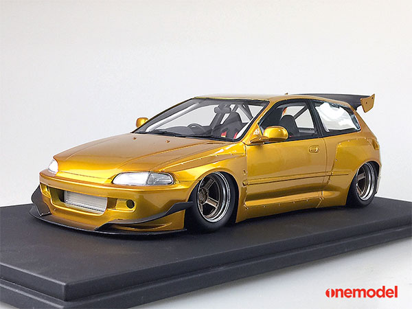 1/18 Honda EG6 Rockey Bunny Gold