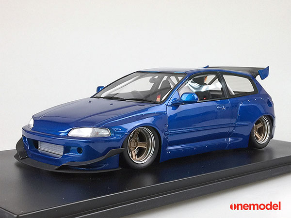 1/18 Honda EG6 Rockey Bunny Blue