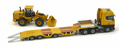 1/50 Scania S High Line 6 x 2 & Nooteboom OSDS44-003 WEB & Cat 950GC w/Wheel Loader