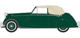 1/43 Jaguar MkV DHC Closed British Racing Green