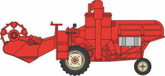 1/76 Combine Harvester Red