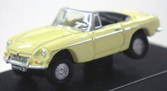 1/148 MGB Roadster Pale Primrose