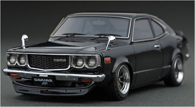 1/18 Mazda Savanna (S124A) Black Watanabe Wheel