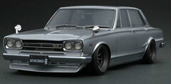1/43 Nissan Skyline 2000 GT-R (PGC10) Silver *Watanabe-Wheel