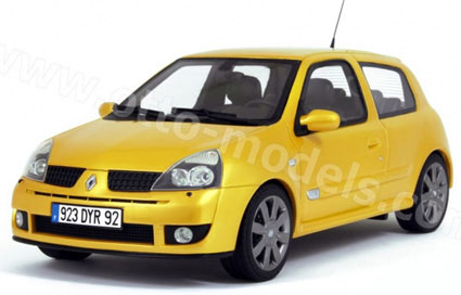 1/18 Renault Clio 2 RS Phase 3 (Yellow)