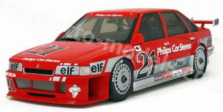 1/18 Renault 21 Super Turismo (Red/Silver No.21)