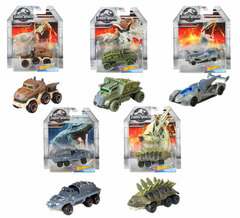 Hot Wheels - Entertainment Character Assort Jurassic World 8Item Assortment