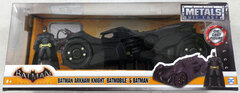 1/24 2015 Batmobile Arkham Knight black with Diecast Batman Figure