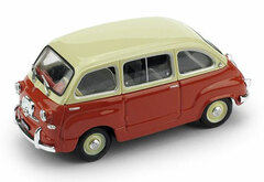1/43 FIAT 600 Multipla 1a Series 1956 Ivory/Red