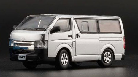 1/64 Toyota 2015 Hiace KDH200V Silver (LHD)
