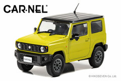 1/43 Suzuki Jimny XC (JB64W) 2018 Kinetic Yellow / Black Roof