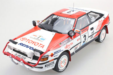 1/18 Toyota Celica GT-FOUR (ST165) No.3 1990 Safari