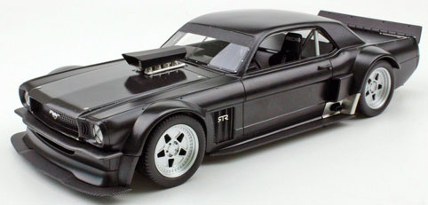 1/18 Ford Mustang 1965 Hoonigan Black Version
