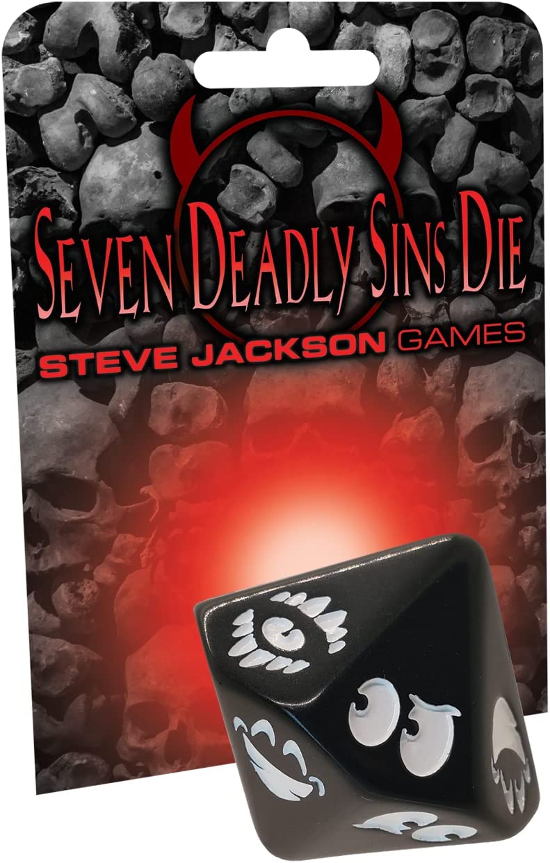 Steve Jackson Games - Seven Deadly Sins 14-Sided Die