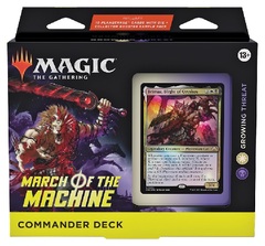 March of the Machine Commander Deck: Growing Threat (White-Black)