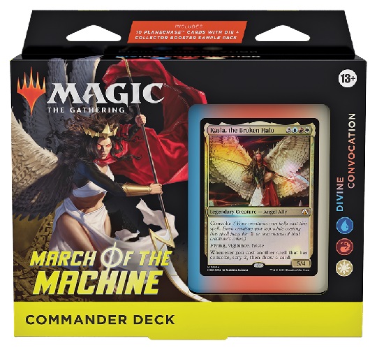 March of the Machine Commander Deck: Divine Convocation (Blue-Red-White) - EN ESPAÑOL
