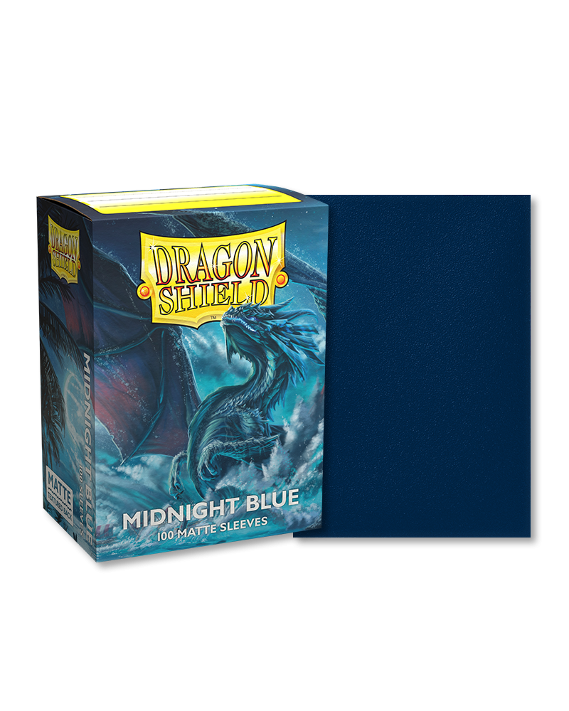 Dragon Shield Sleeves: Midnight Blue - Matte