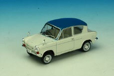 1/43 MAZDA CAROL 360 (KPDA) 1962 White/Blue