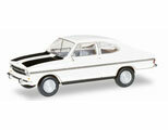 1/87 Opel Kadett B Coupe White/Black Stripe