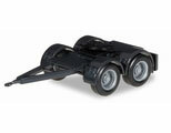 1/87 Dolly Trailer oversize (4 pieces) Black