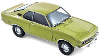 1/18 Opel Manta 1970 Metallic Lemon Green