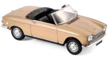 1/43 Peugeot 204 Cabriolet 1967 Metallic Beige