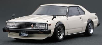 1/18 Nissan Skyline 2000 Turbo GT-ES (C211) White