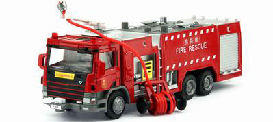 Tiny City 1/50 Dx3 Fire Rescue Vehicle
