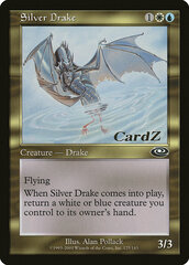 [Deprecated] [Not Printed in Foil] Silver Drake - Foil - Media Promos