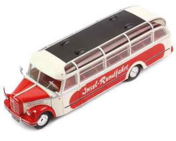 1/43 Borgward BO 4000 1952 Beige/Red
